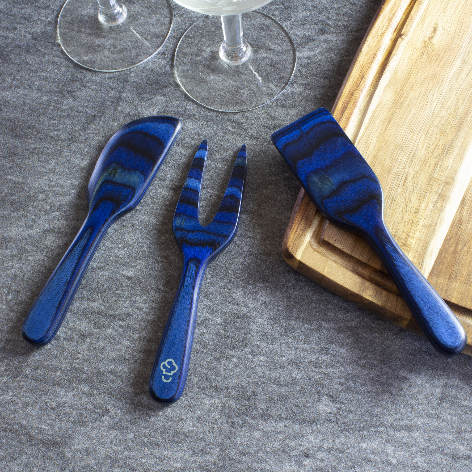 Baltique® Malta 3-Piece Cheese Tool Set 4