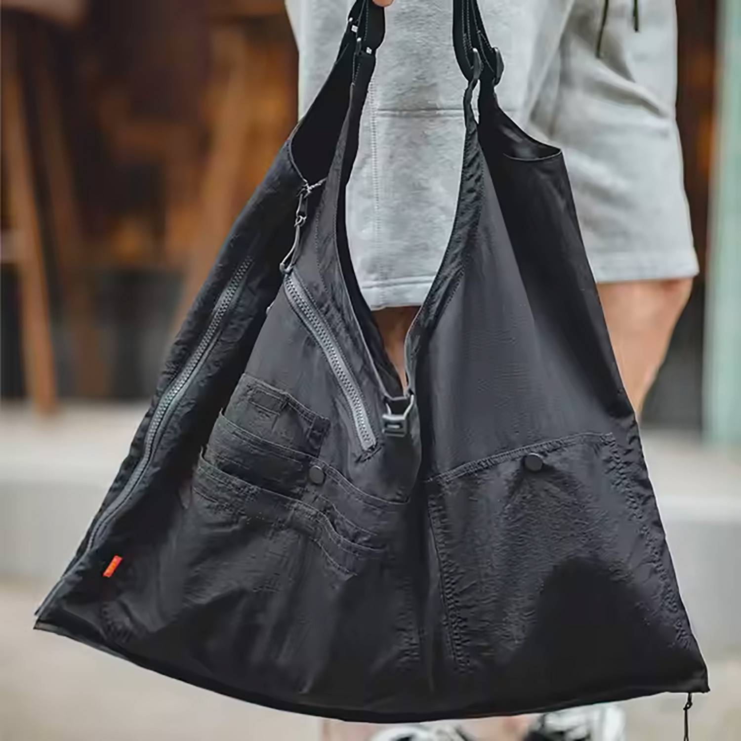 Multifunctional Nylon Crossbody Bag 4