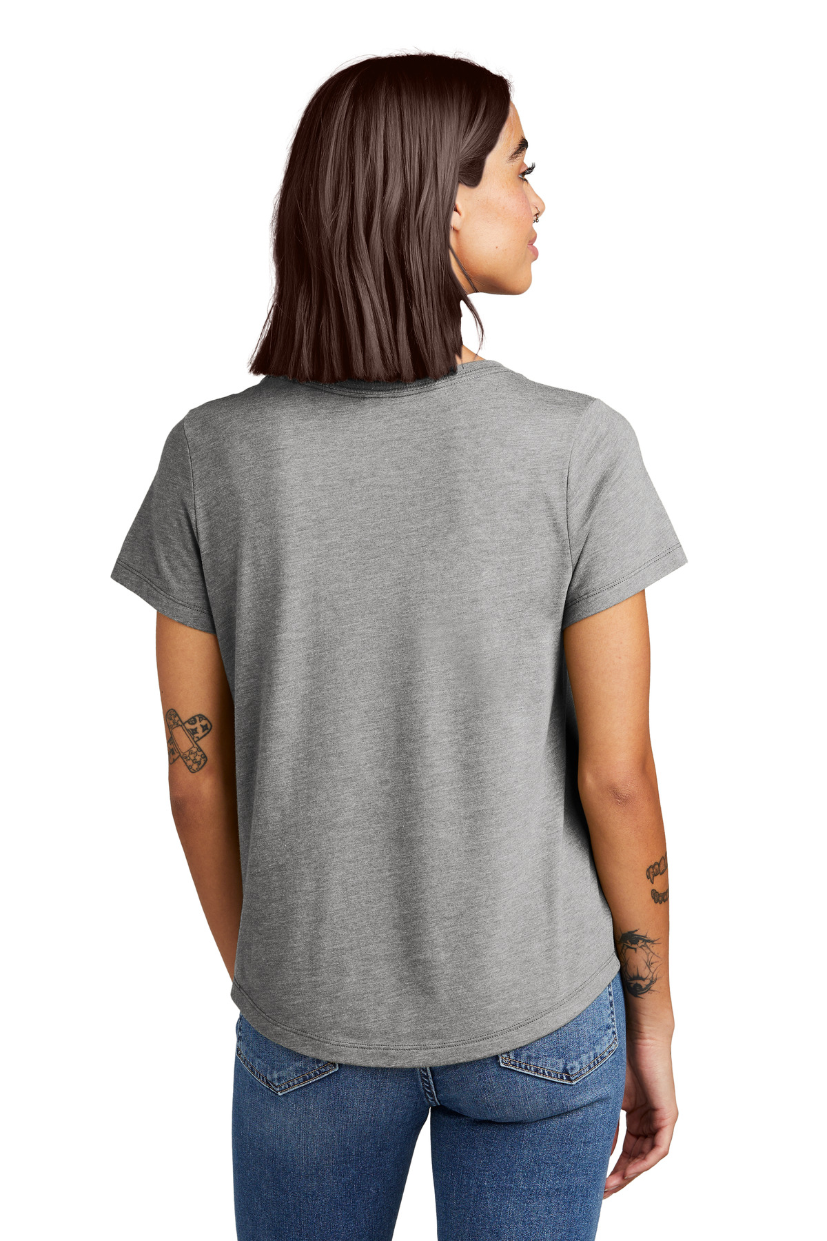 Allmade® Women's Relaxed Tri-Blend Scoop Neck Tee 20
