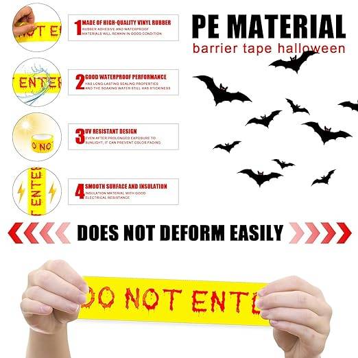Halloween Decorations Caution Tape 3