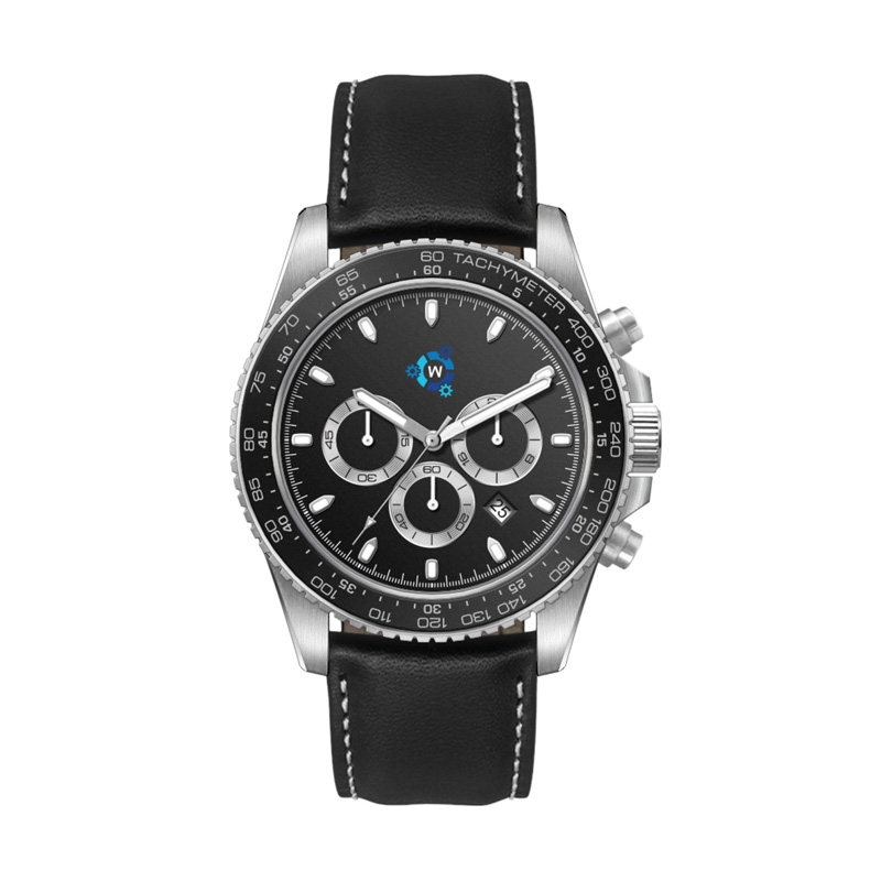 42.5MM, SS, SILVER CASE, CHRONO MVT, DTE