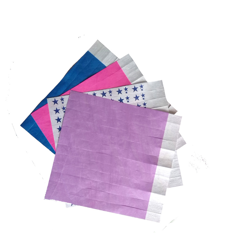 Custom Tyvek Paper Wristbands for Events 8