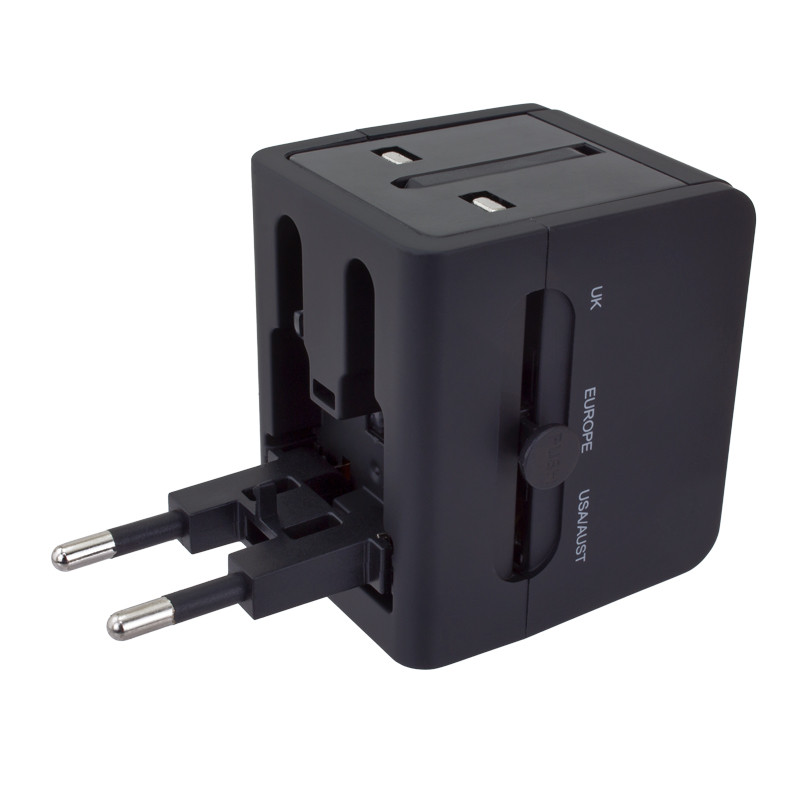 20W Universal Travel Adapter with Type-C 3