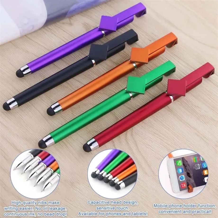Multifunctional Phone Holder Touching Screen Advertising Pen 3