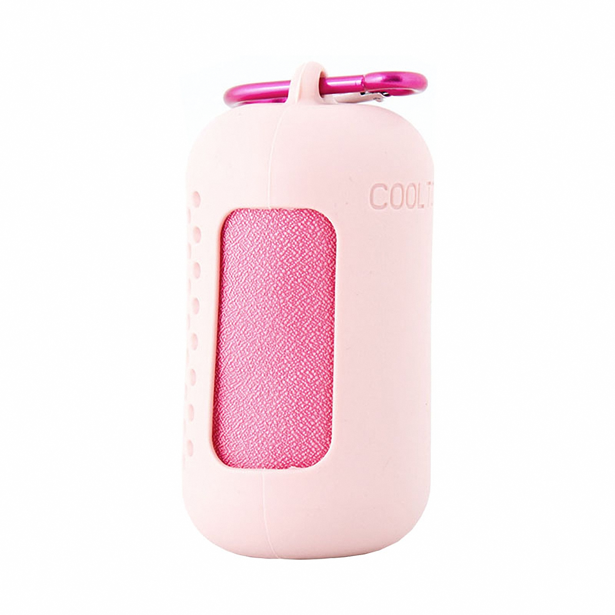 Portable Cooling Towel with Silicone Carry Bag 4