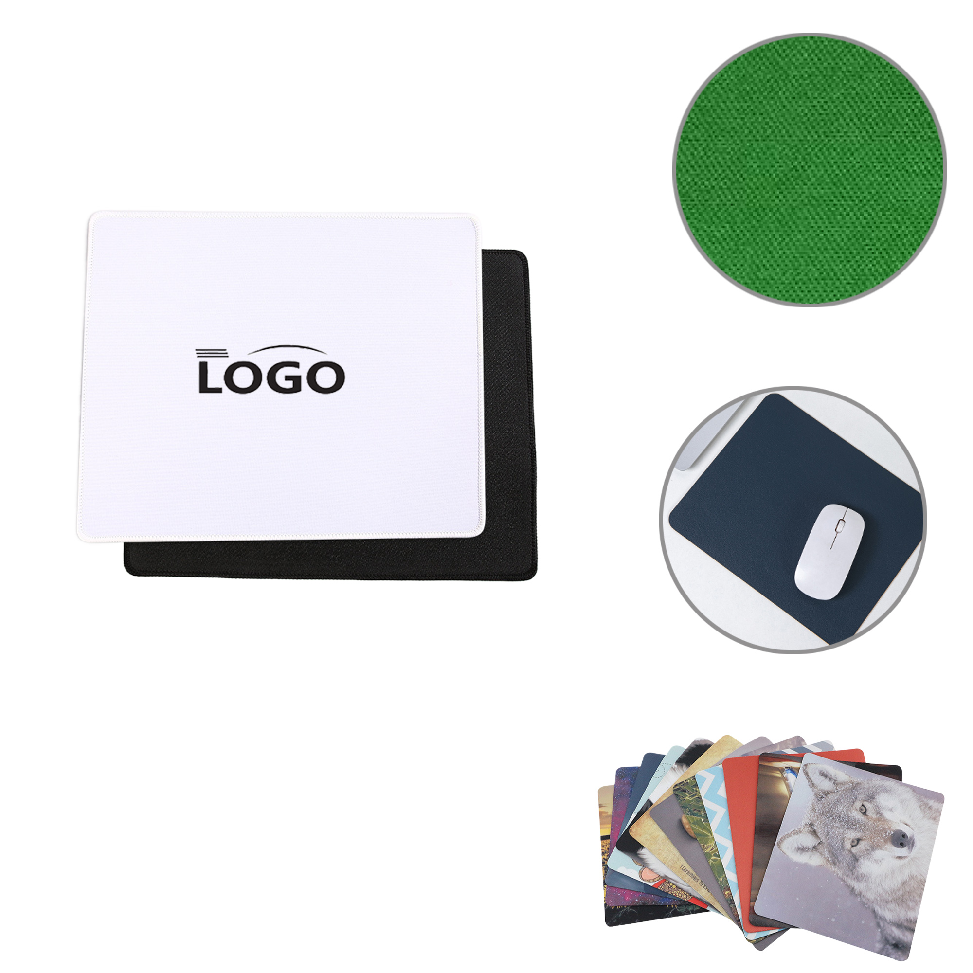 MOQ100 Customizable Blank Gaming Mouse Pads in Various Sizes 4
