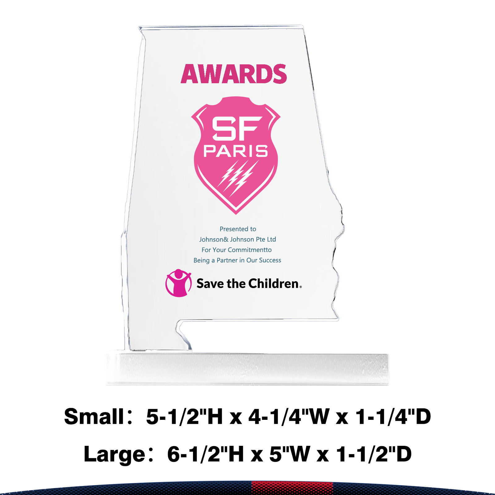 Traxon Alabama Crystal Award 1