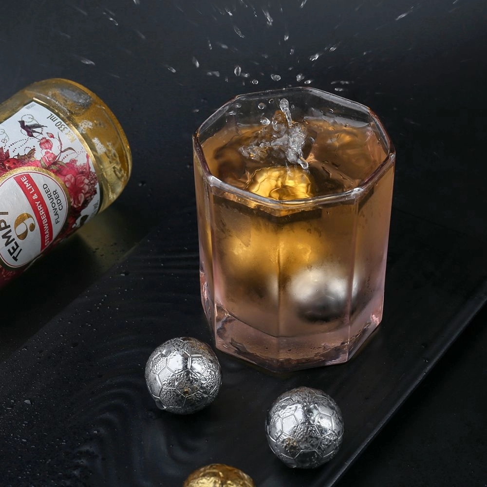 Whiskey Stones Stainless Steel Metal Ice Cube 3