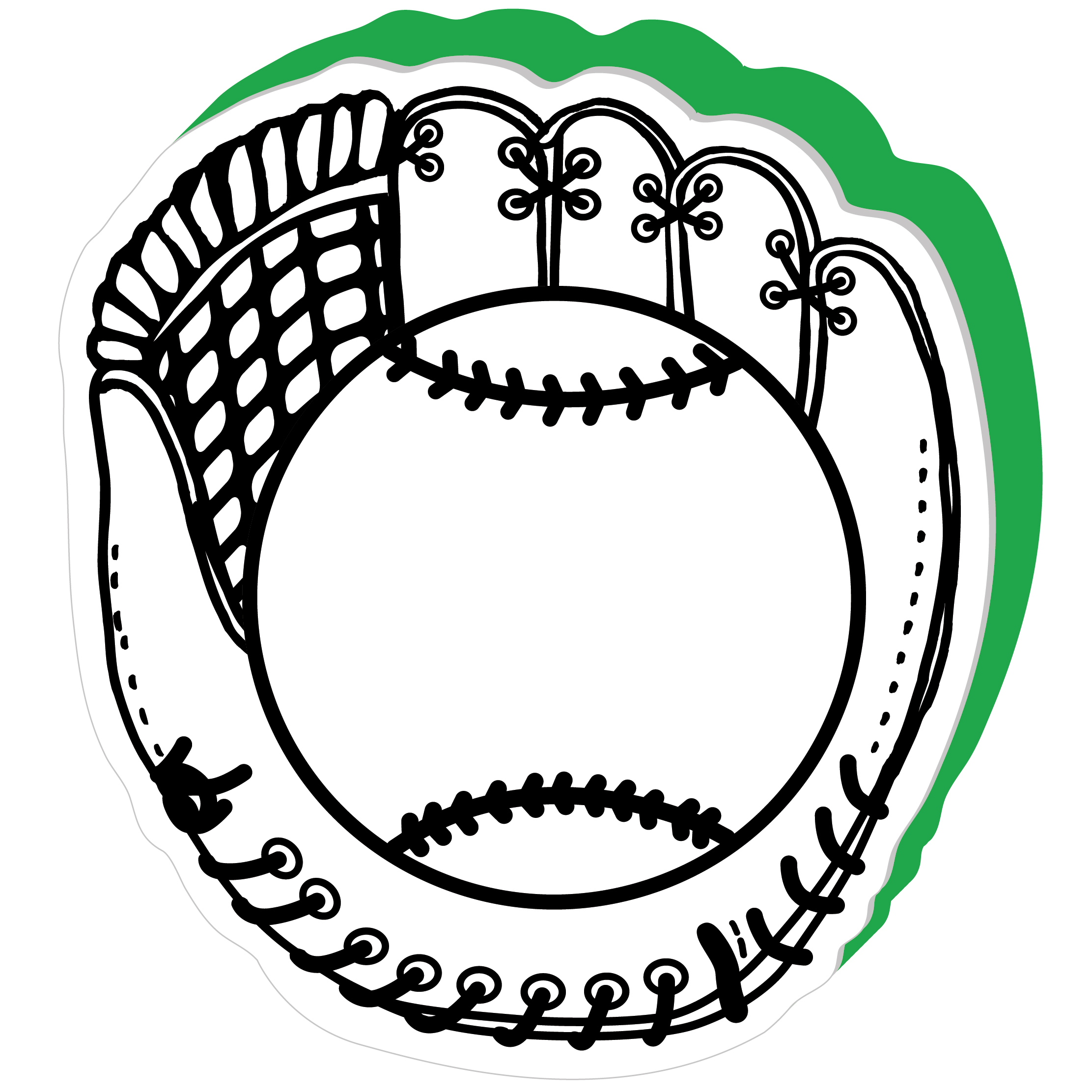 Baseball Glove Signature Mitt 7