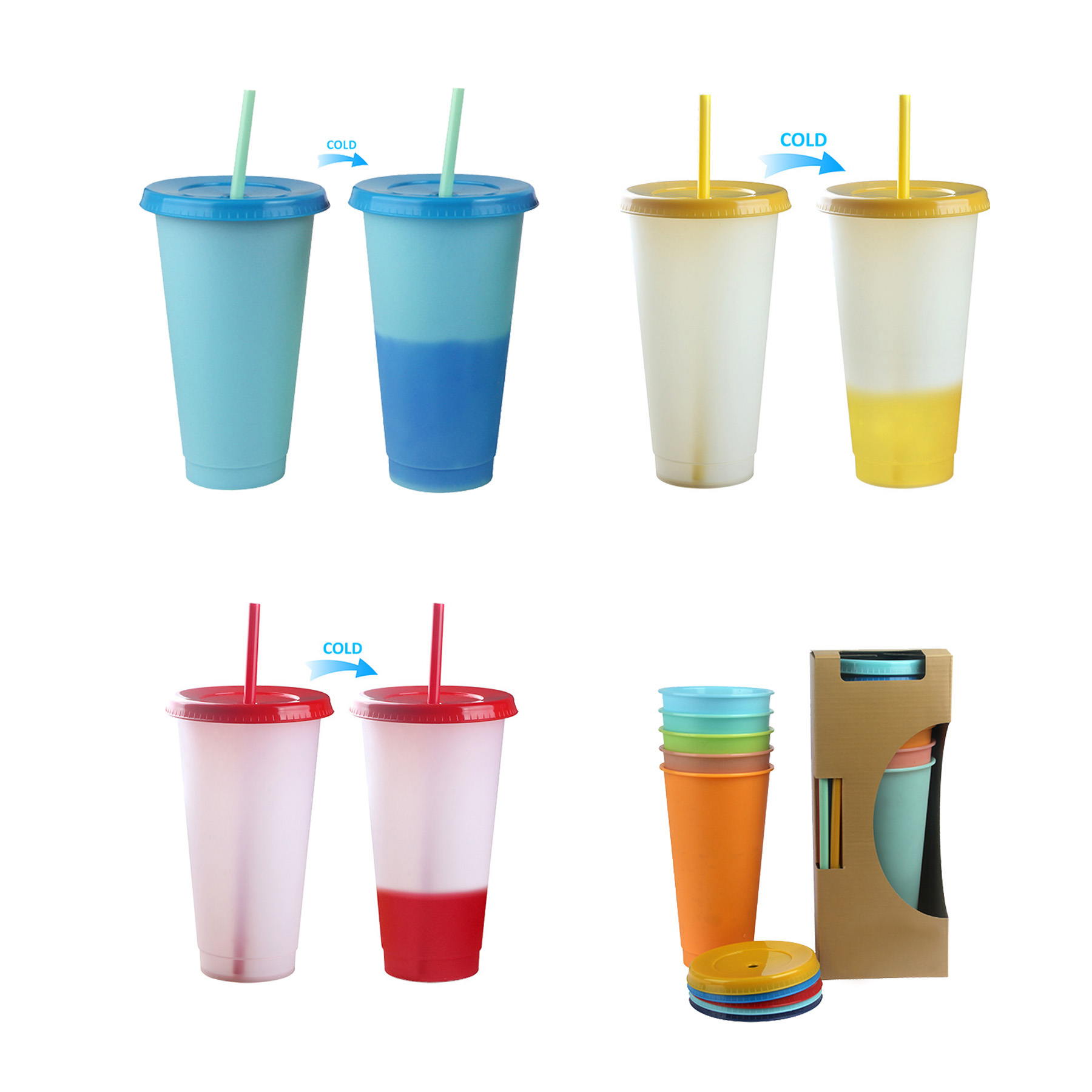 Color-changing Party Mood Cup 16oz. 2