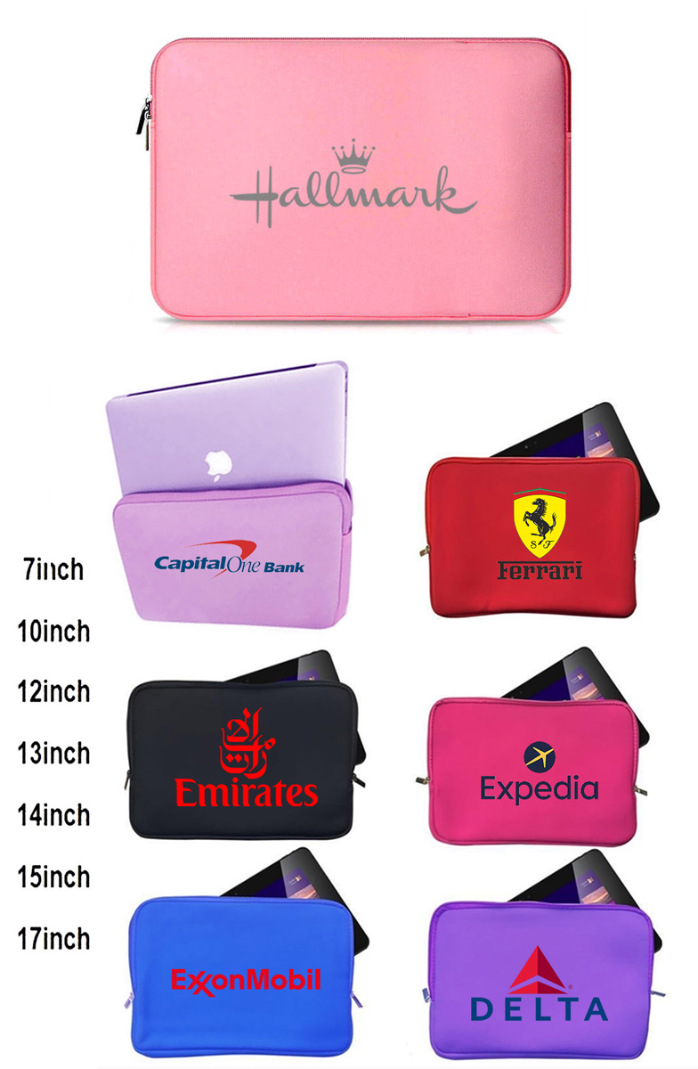 iBank ® 11" Neoprene Zippered Case compatible with iPad 11" A16 2025 1