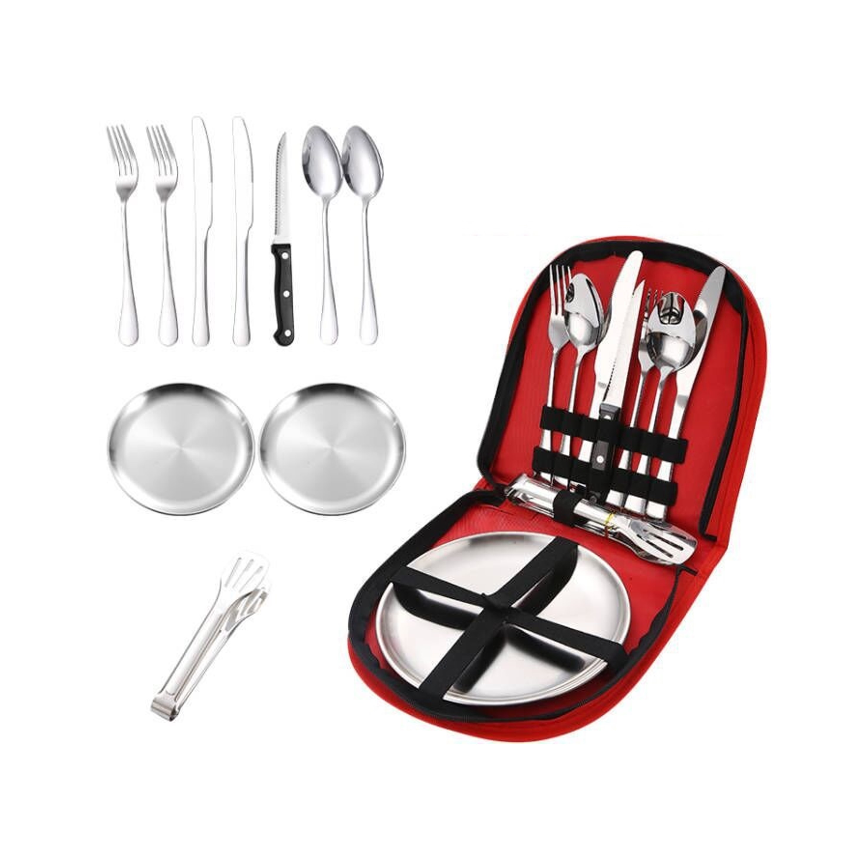 Portable Camping Cutlery Set (direct import) 2