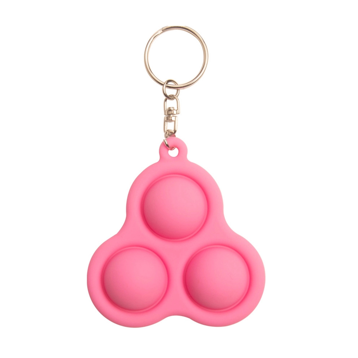 Stress Relief Bubbles Fidget Toys Silicone Keychain 5