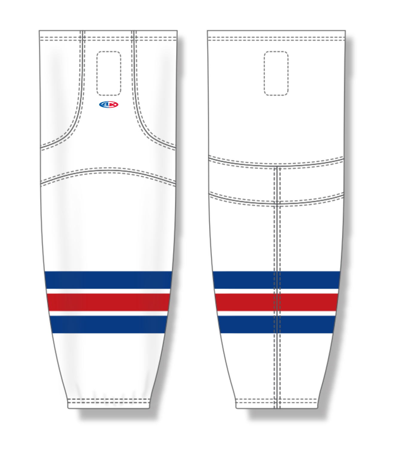 Cut & Sew Pro Hockey Socks HS2100-G144 5