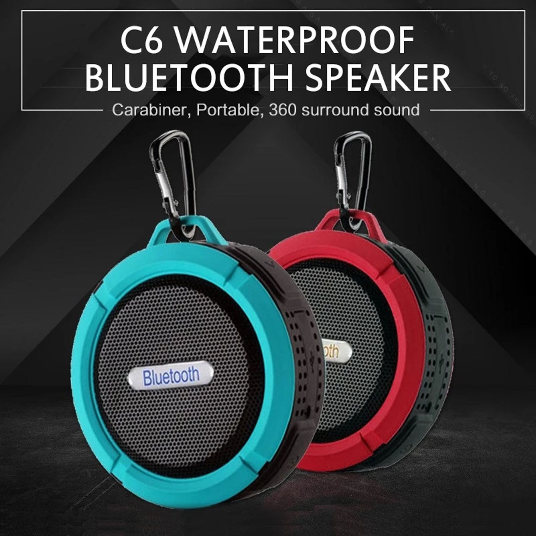 Outdoor Waterproof Bluetooth Speaker 1