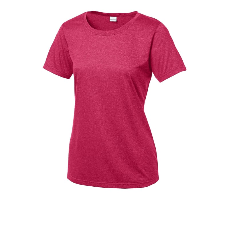 Sport-Tek Women's Heather Contender Scoop Neck Tee. 33