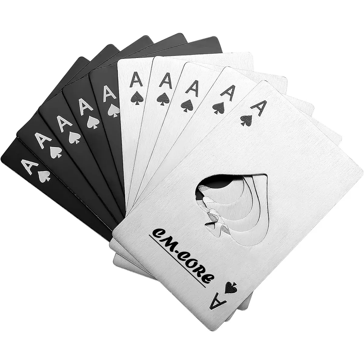 Portable Poker Card Ace of Spades Bottle Openers 1