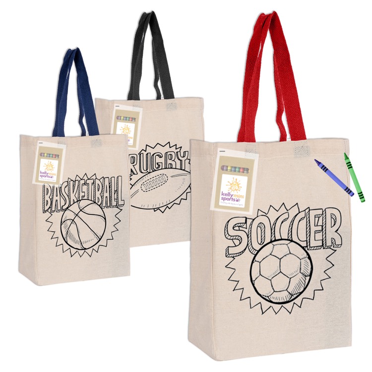 Colouring Calico Trade Show Bag, custom tote bag with logo imprint 5