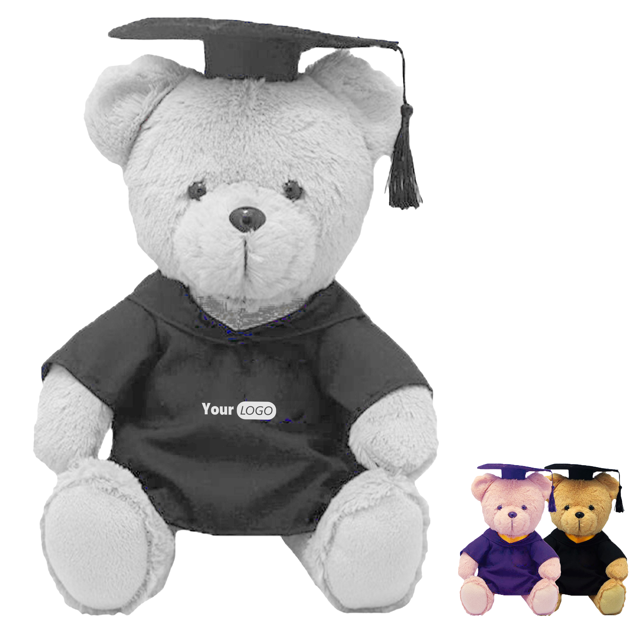 Silicone Personalized Graduation Bear 6
