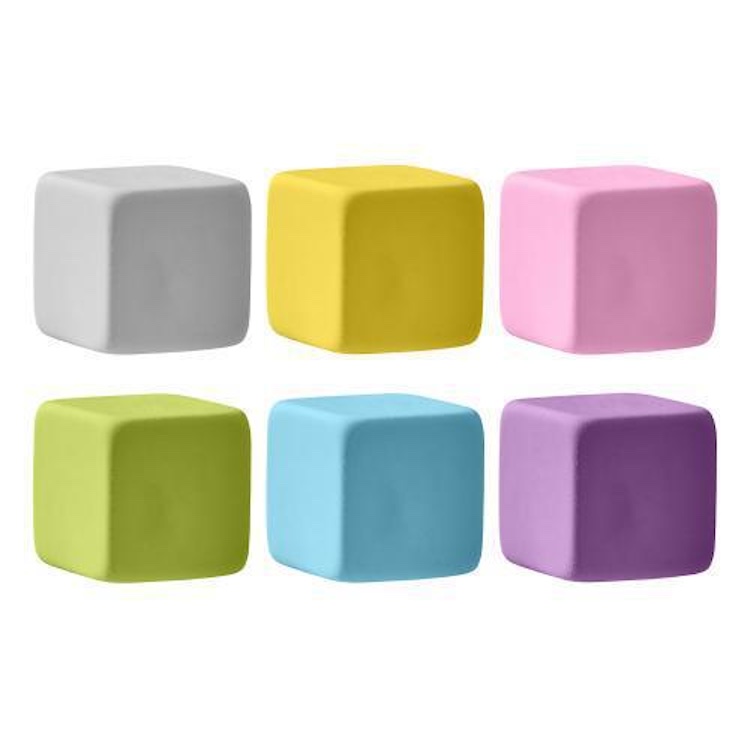 Cube Rubber Eraser 2