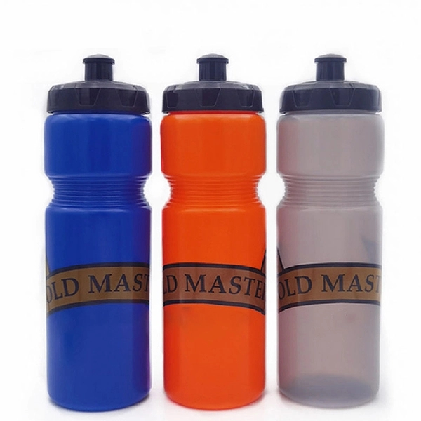 Custom BPA FREE Sport Bottle With Push Pull Lid 6