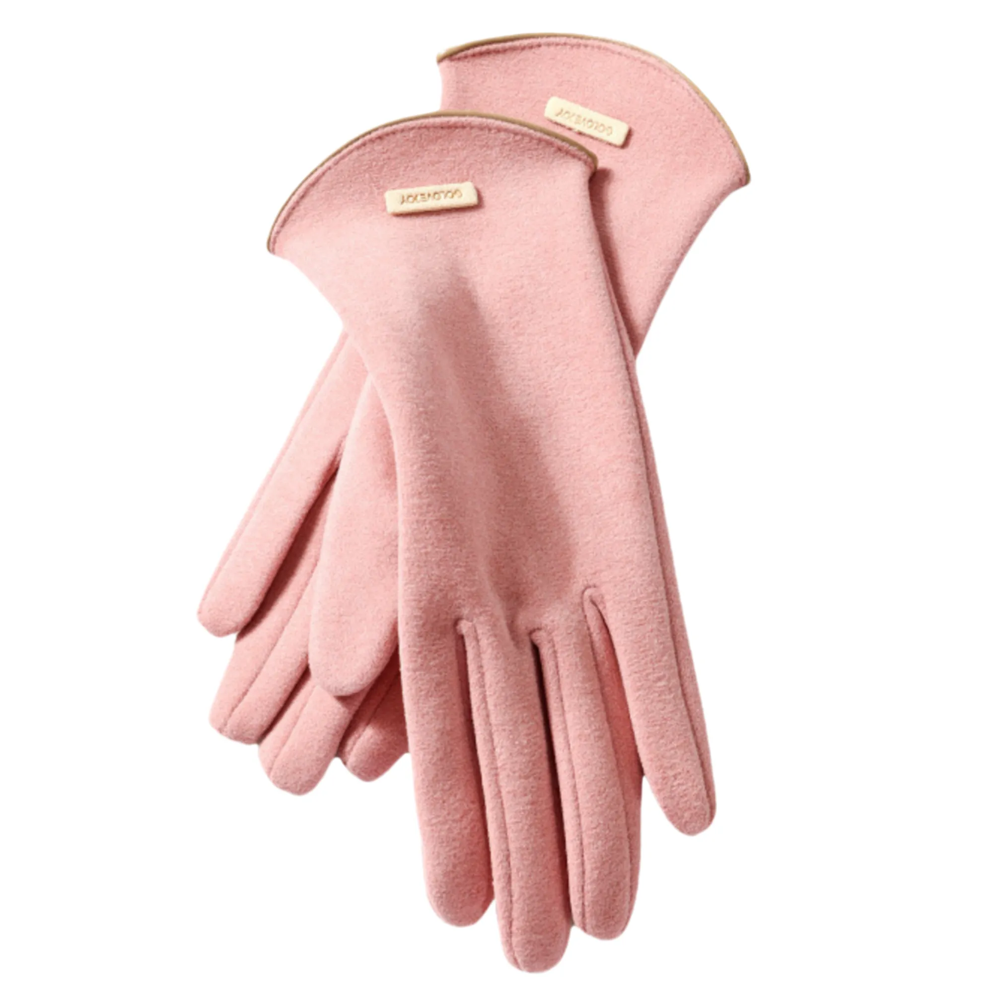 Thickened Fleece Windproof Women's Gloves 2