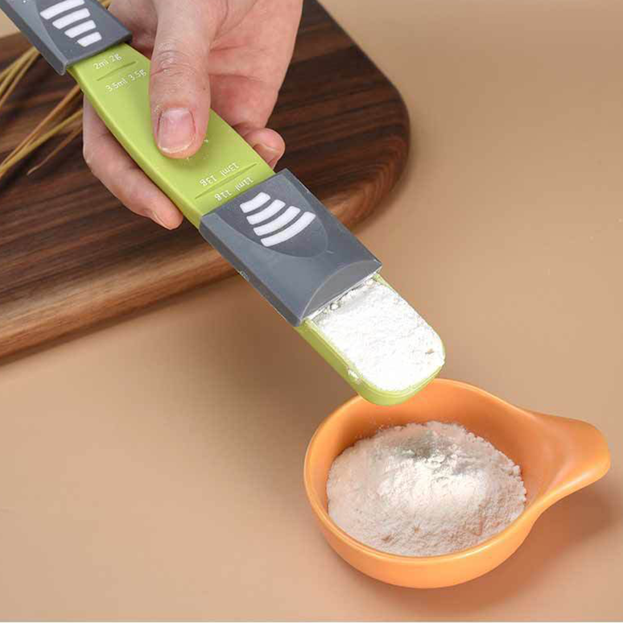 Abs Multi Functional Adjustable Measuring Spoon 3