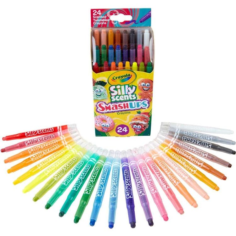 Crayola Scented Mini Twistables Crayons - 24 Pack 1