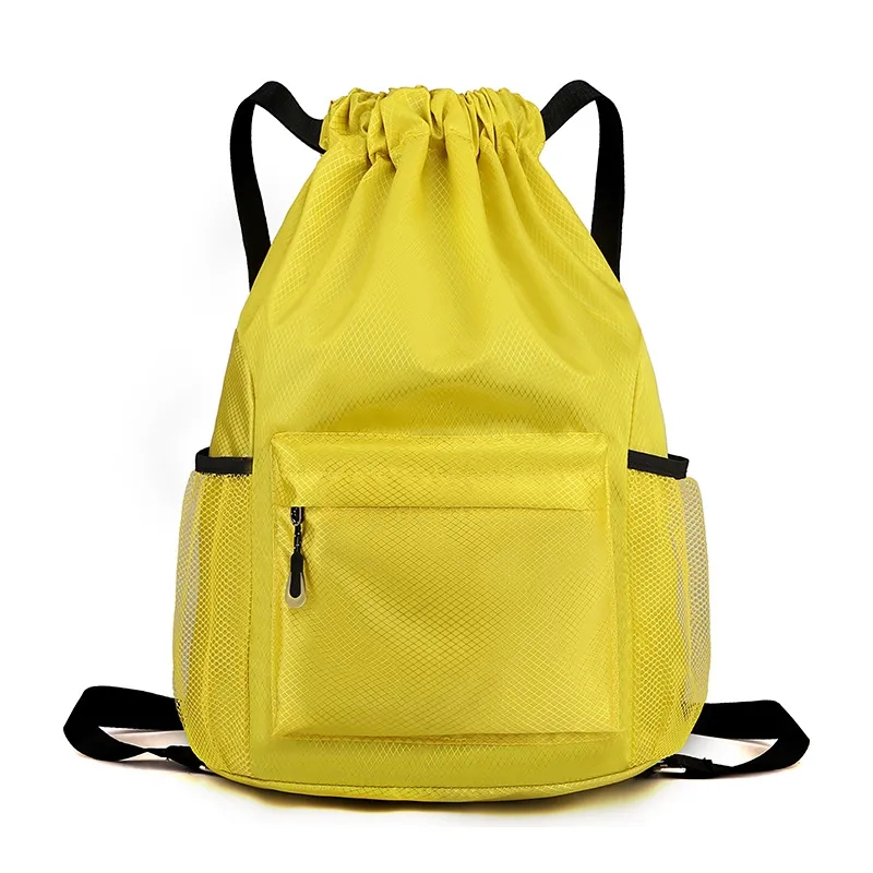 Wet Dry Seperate Drawstring Bag Backpack 5