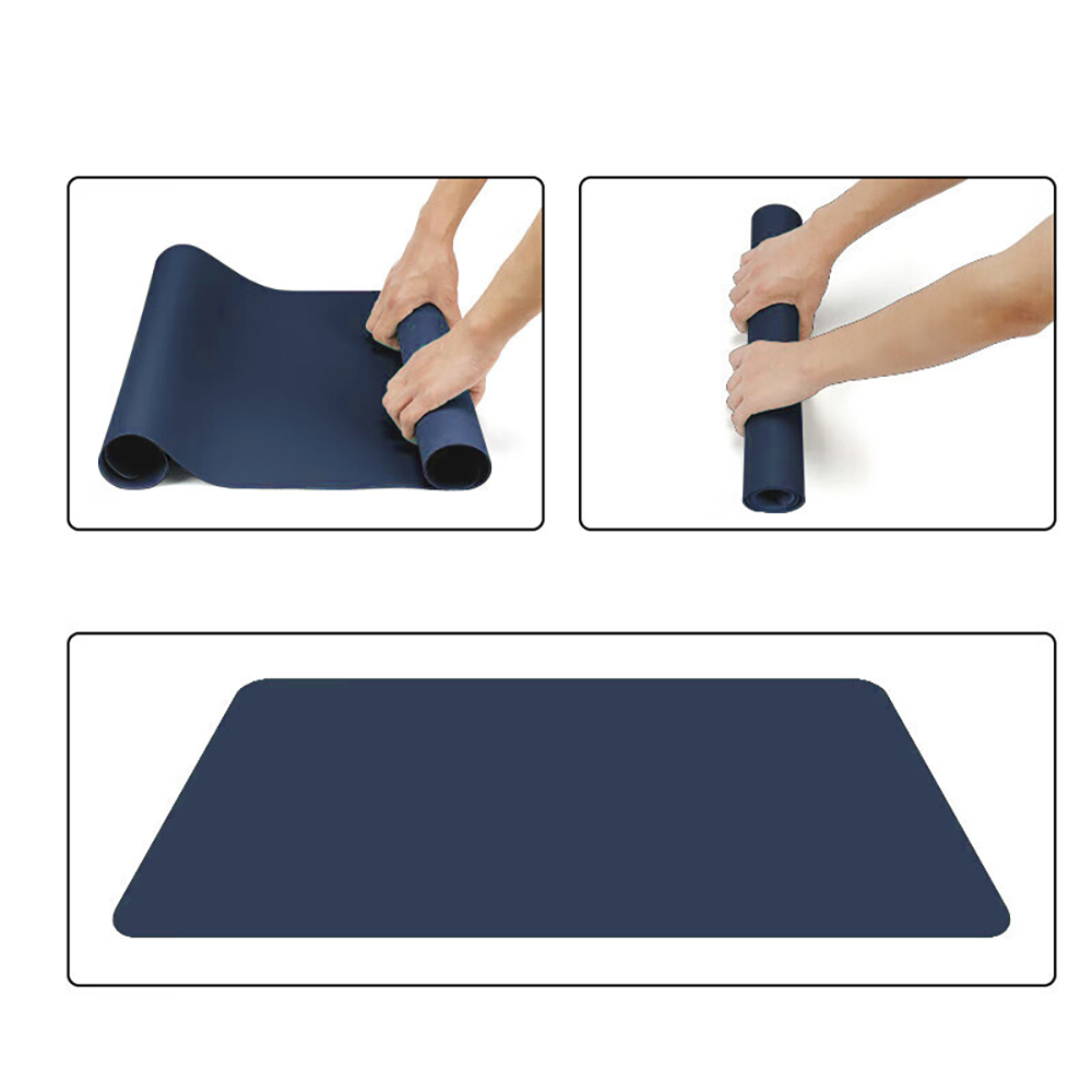 Double Side Leather Desk Mouse Pad 2
