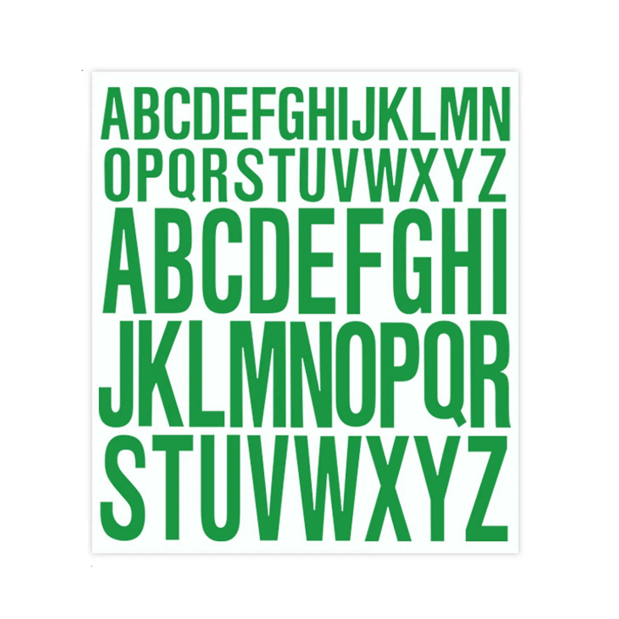 Waterproof And Oil Proof Letter Stickers 6