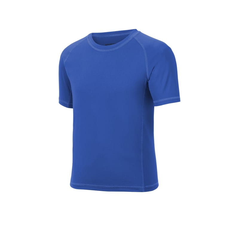 Sport-Tek Youth Rashguard Tee. 12
