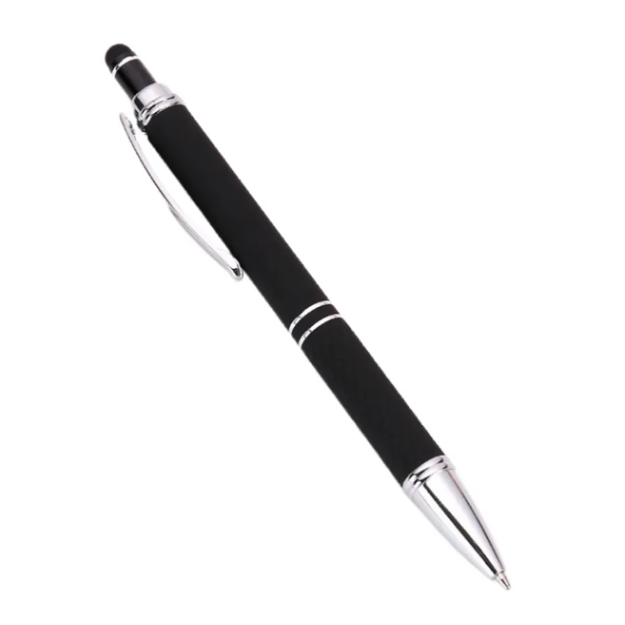 Soft Touch Metal Press Ballpoint Pen 2