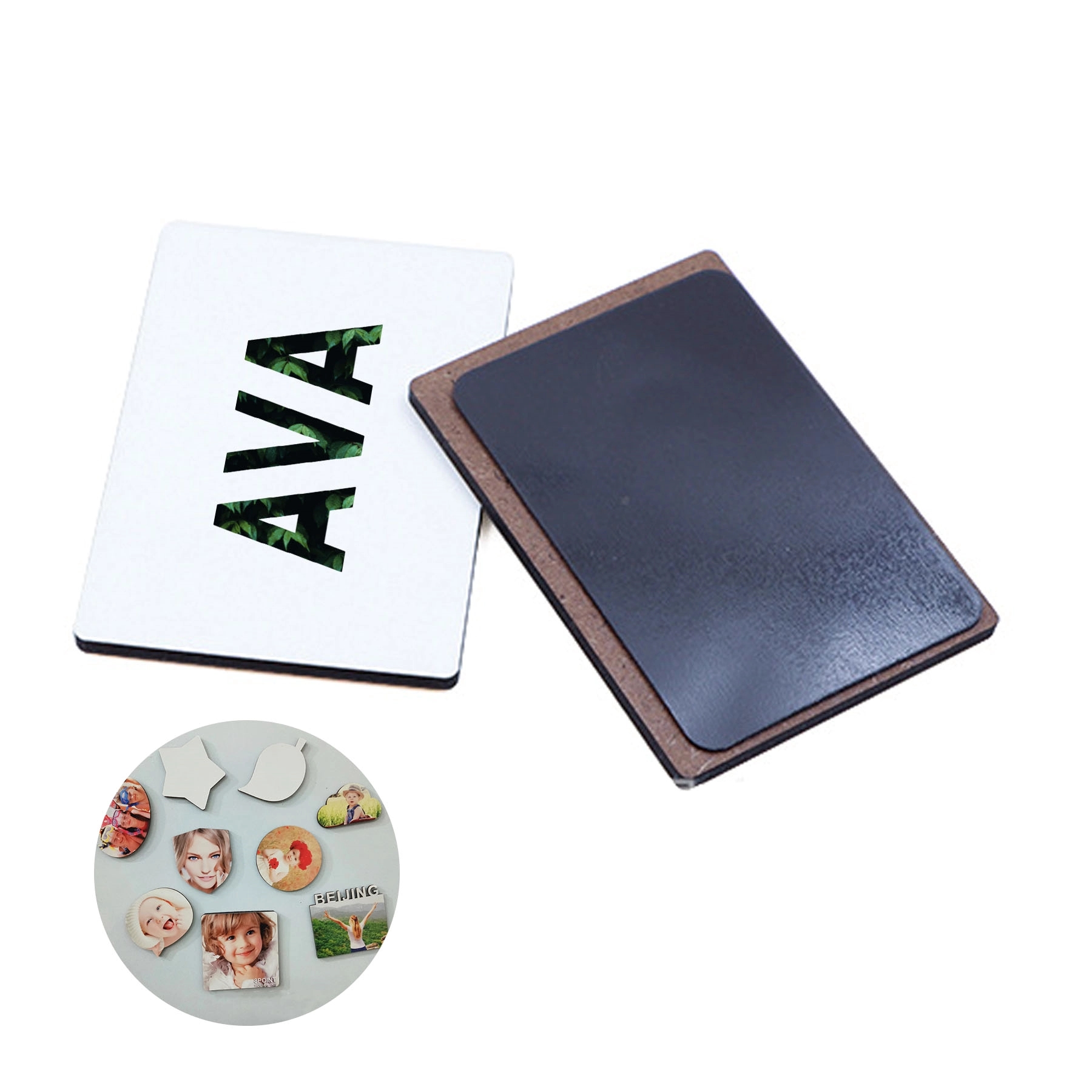 Wooden Fridge Magnet 3