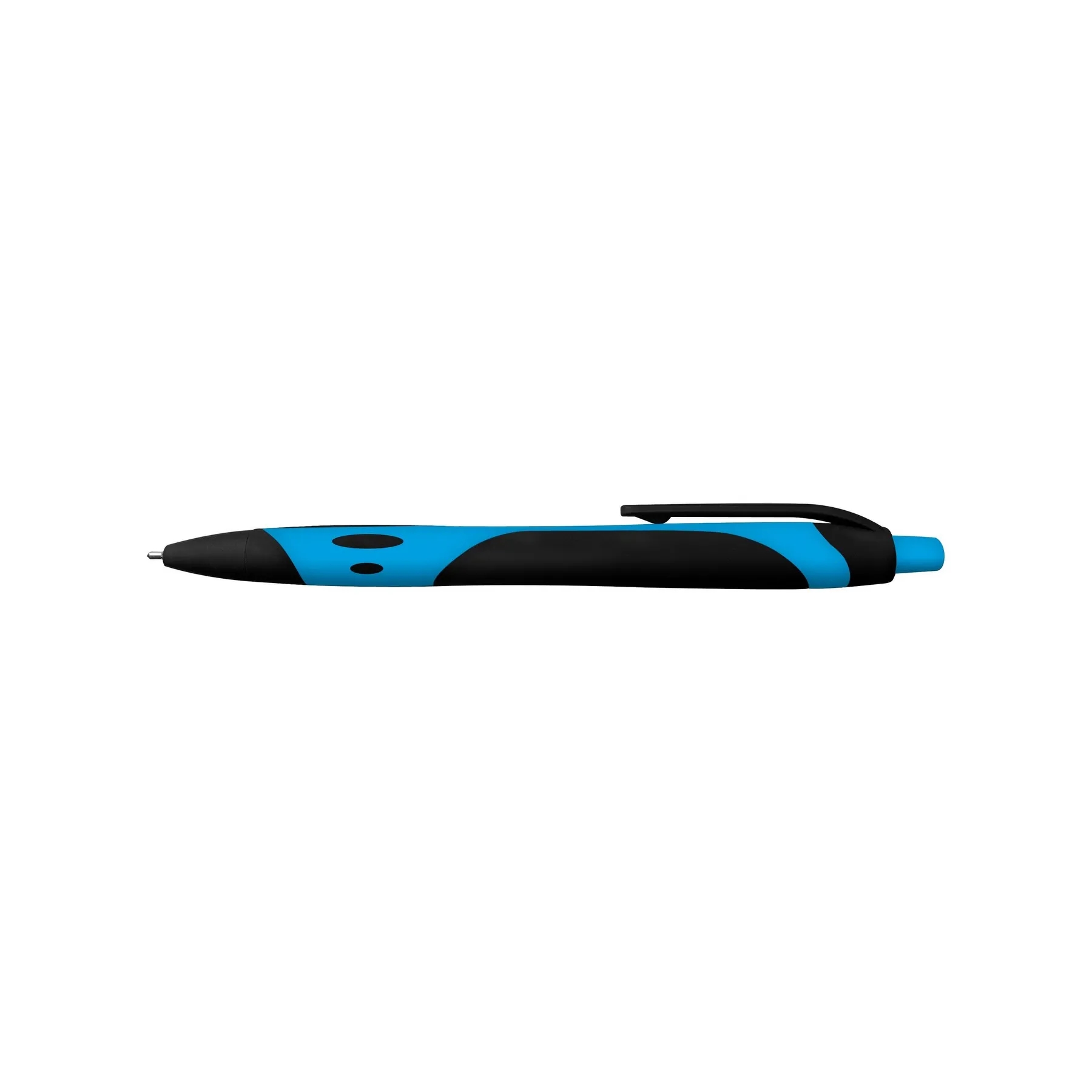 Sport Soft Touch Rubberized Hybrid Gel Pen - Black Ink 10
