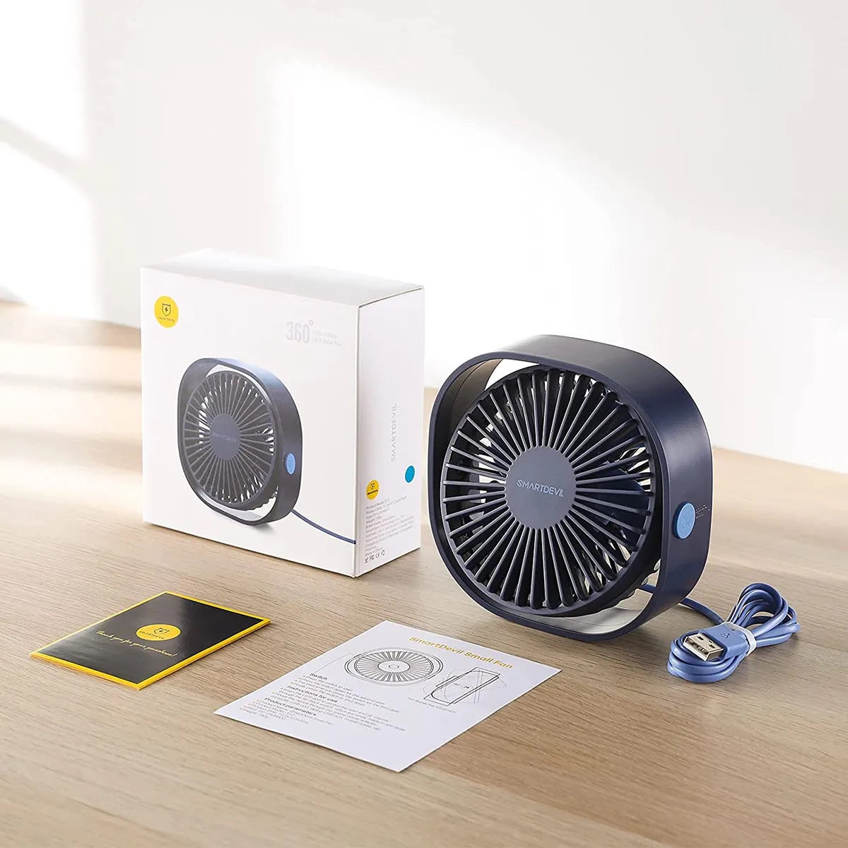 Personal USB Desk Fan 6