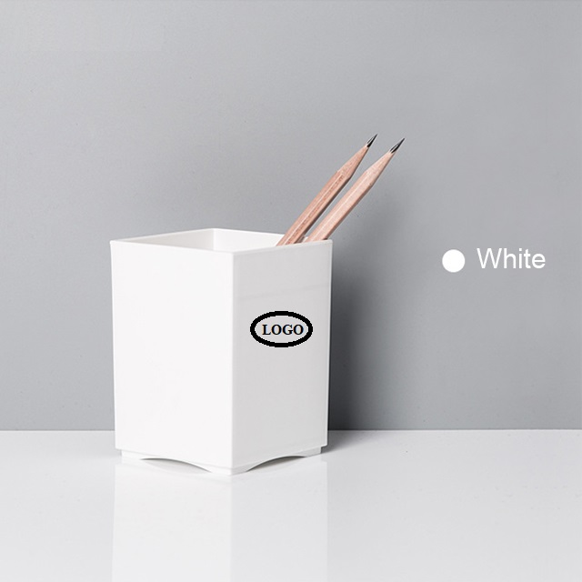 Square Plastic Pen Holder 3