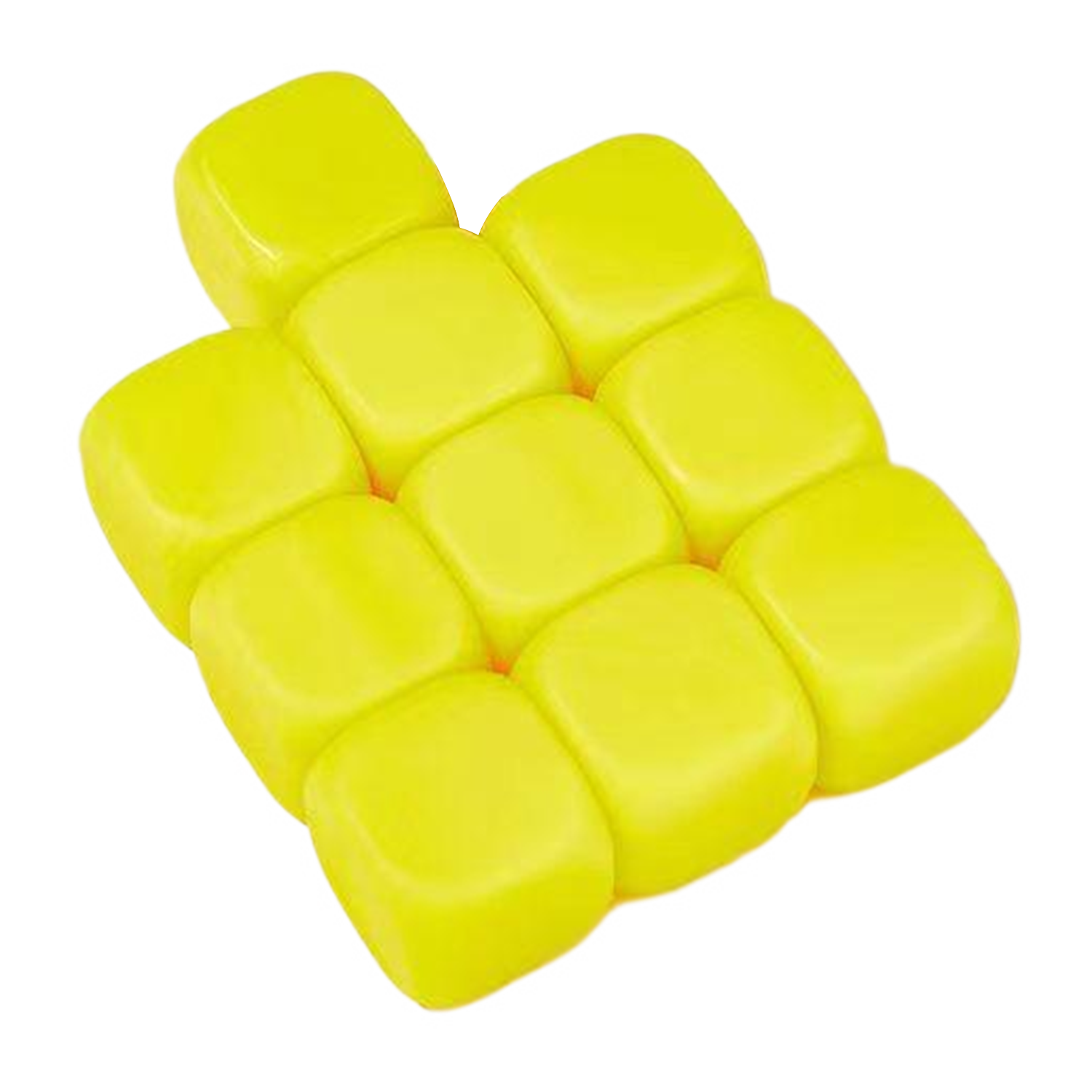 10 Pcs Silicone Stone Catching Dice Game w/ Pouch 3