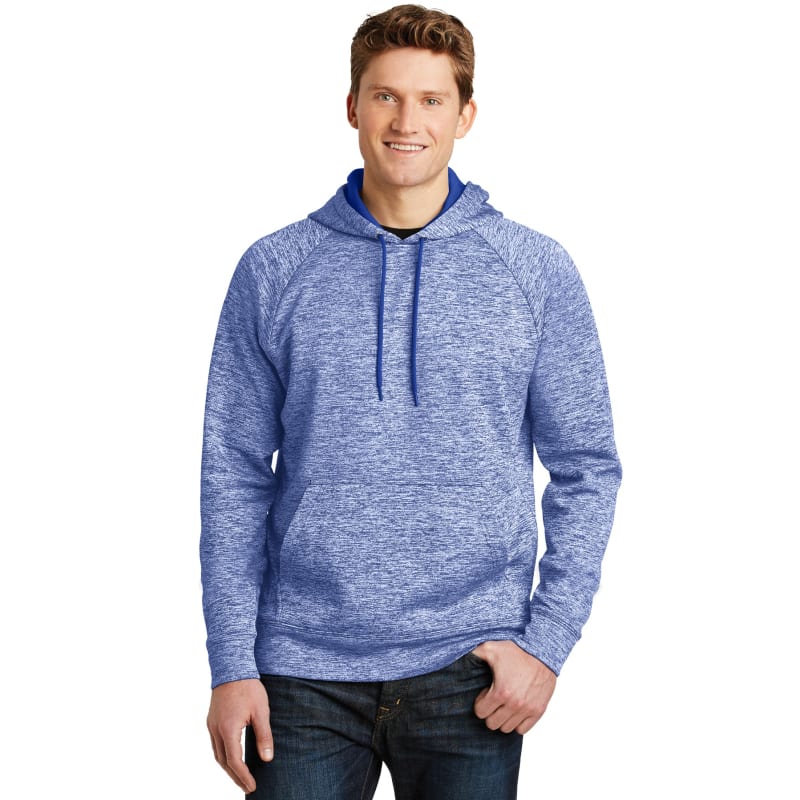 Sport-Tek PosiCharge Electric Heather Fleece Hooded Pullover., custom hoodie or sweatshirt with logo imprint 8