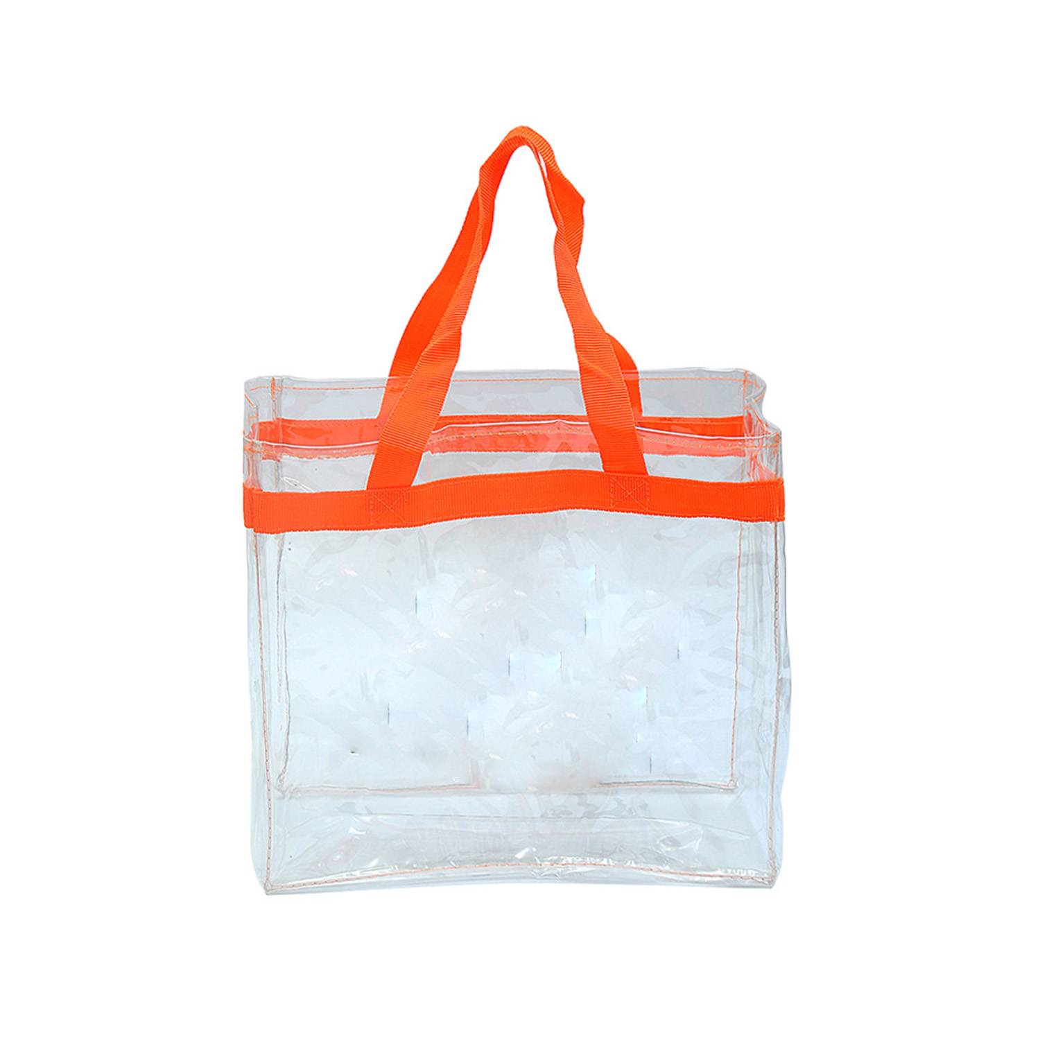 Large PVC Clear Tote Bag for shopping 5
