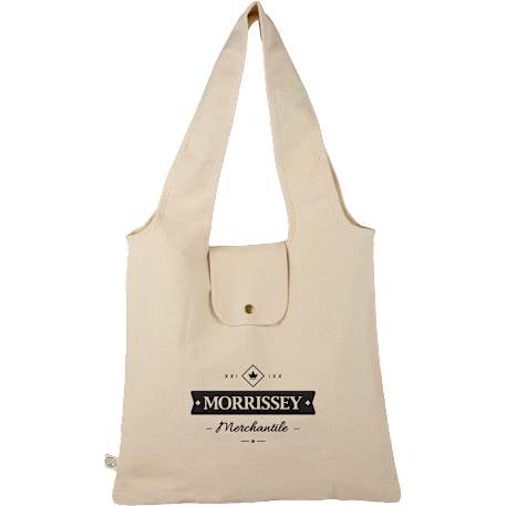 Packable 8oz Organic Cotton Tote, custom tote bag with logo imprint 25