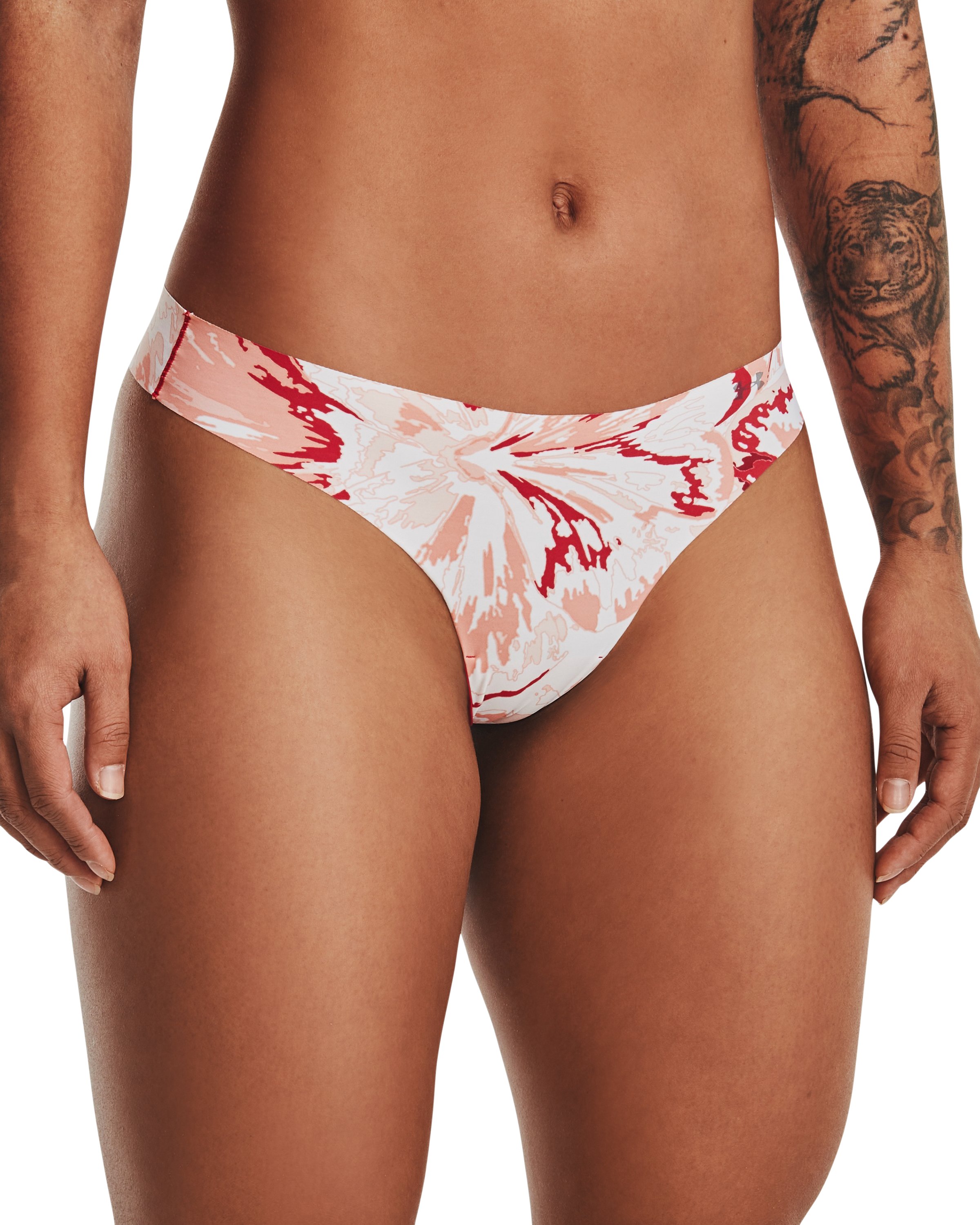 UA Pure Stretch Printed Women's 3-Pack Thong 2