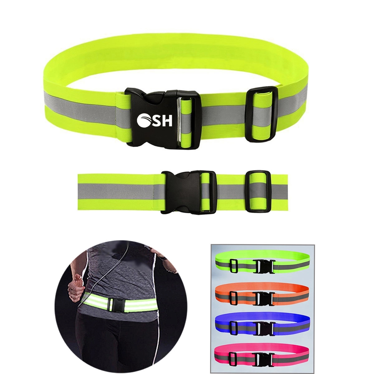 High Visibility Reflective Safety Waist Belt 3