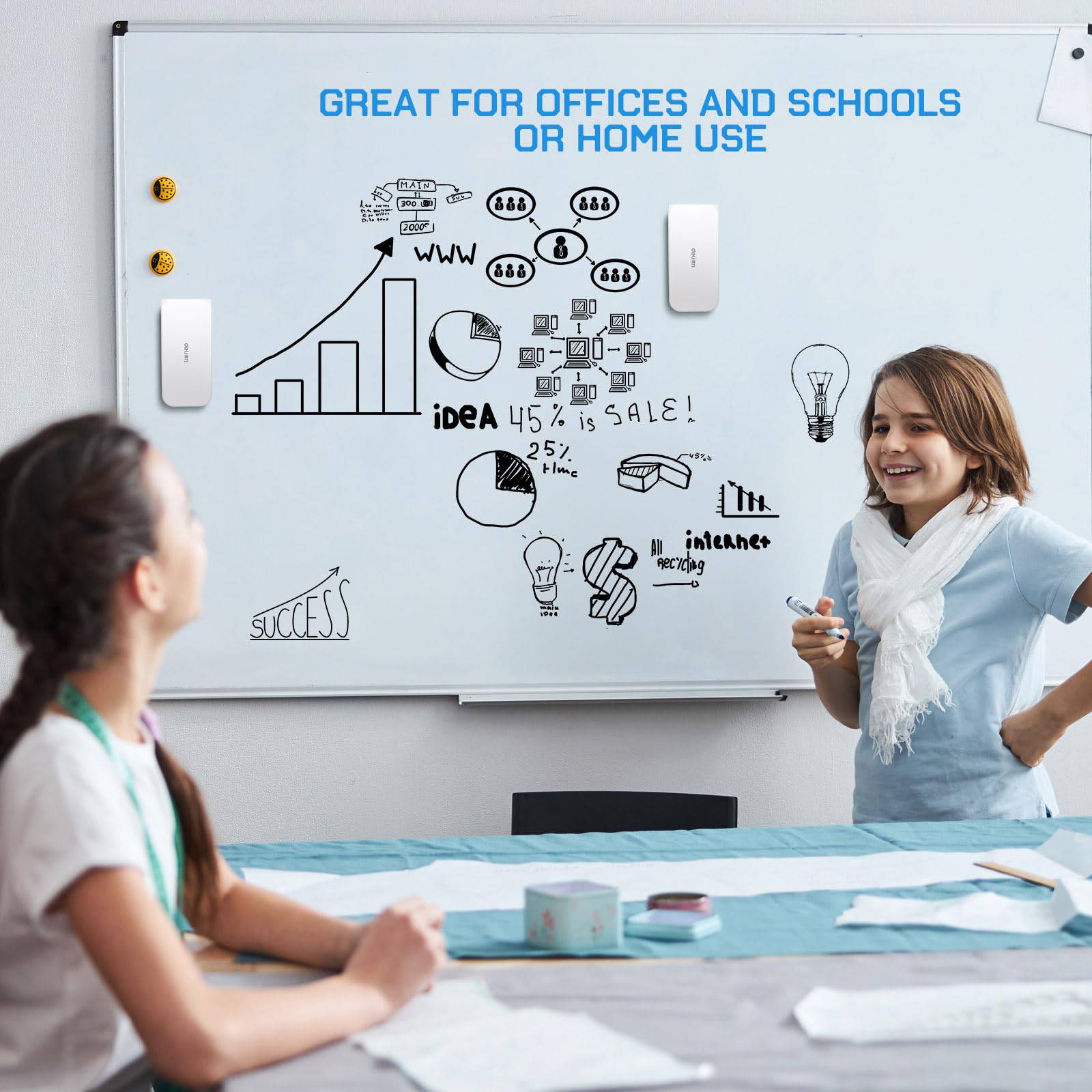 Magnetic Whiteboard Eraser School Supplies 9