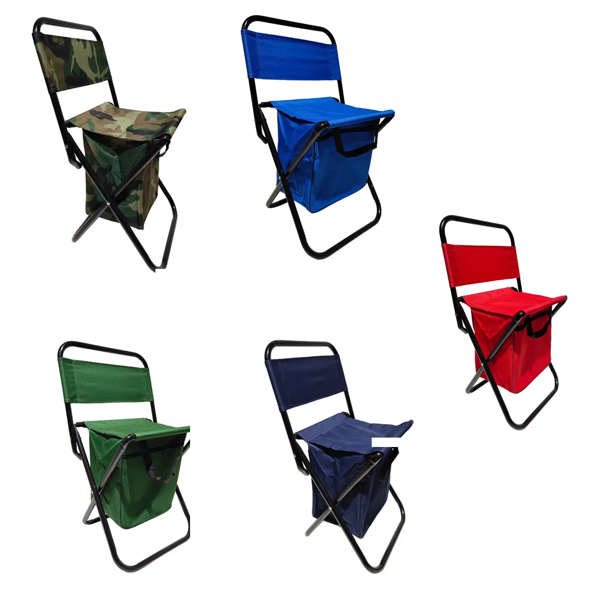 Versatile Outdoor Folding Camping Fishing Seat BBQ Stool 4