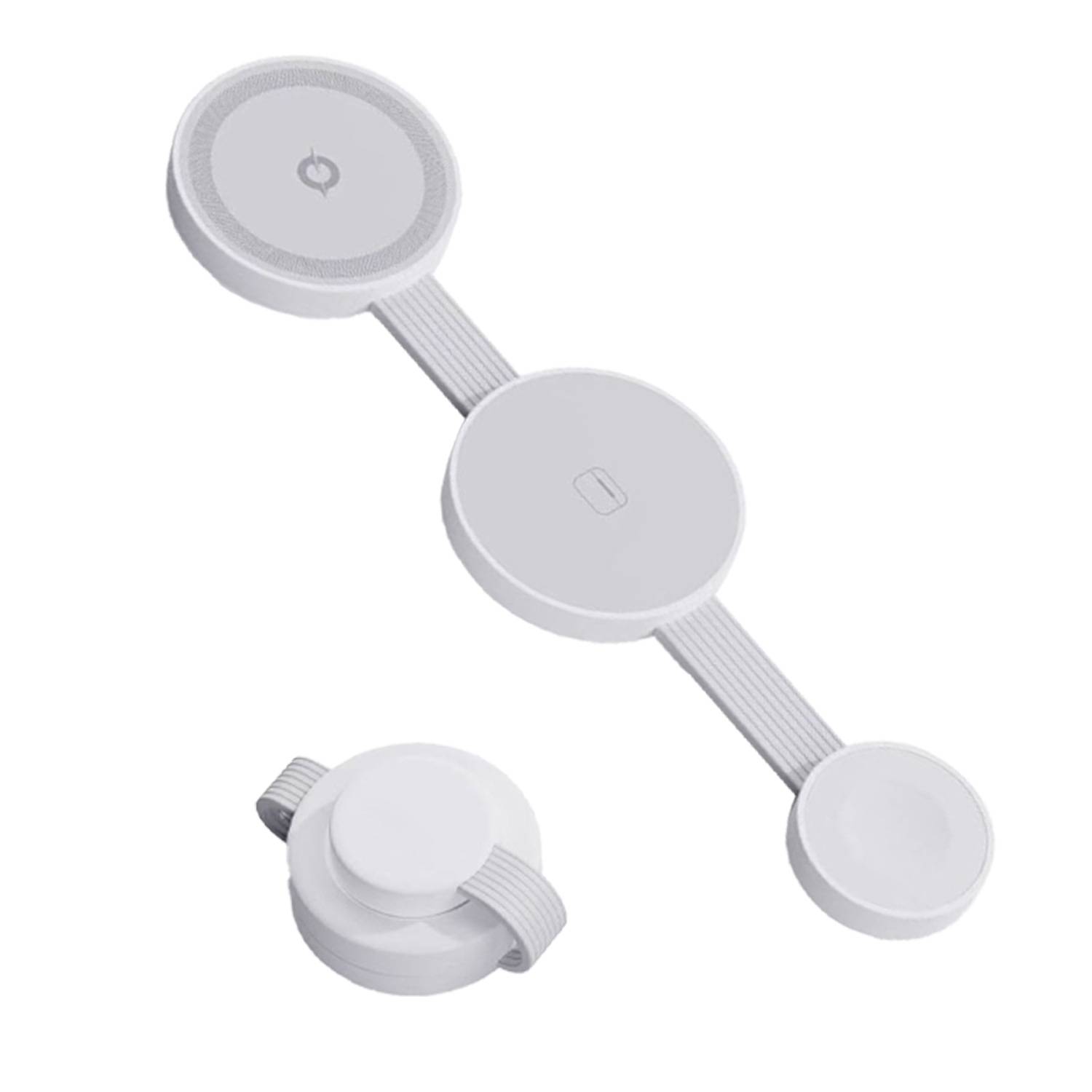Mini Foldable 3 in 1 Magnetic Wireless Charging Station 2