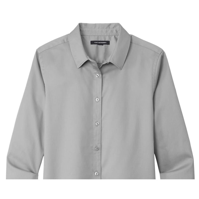 Port Authority Ladies Long Sleeve SuperPro React Twill Shirt. 35
