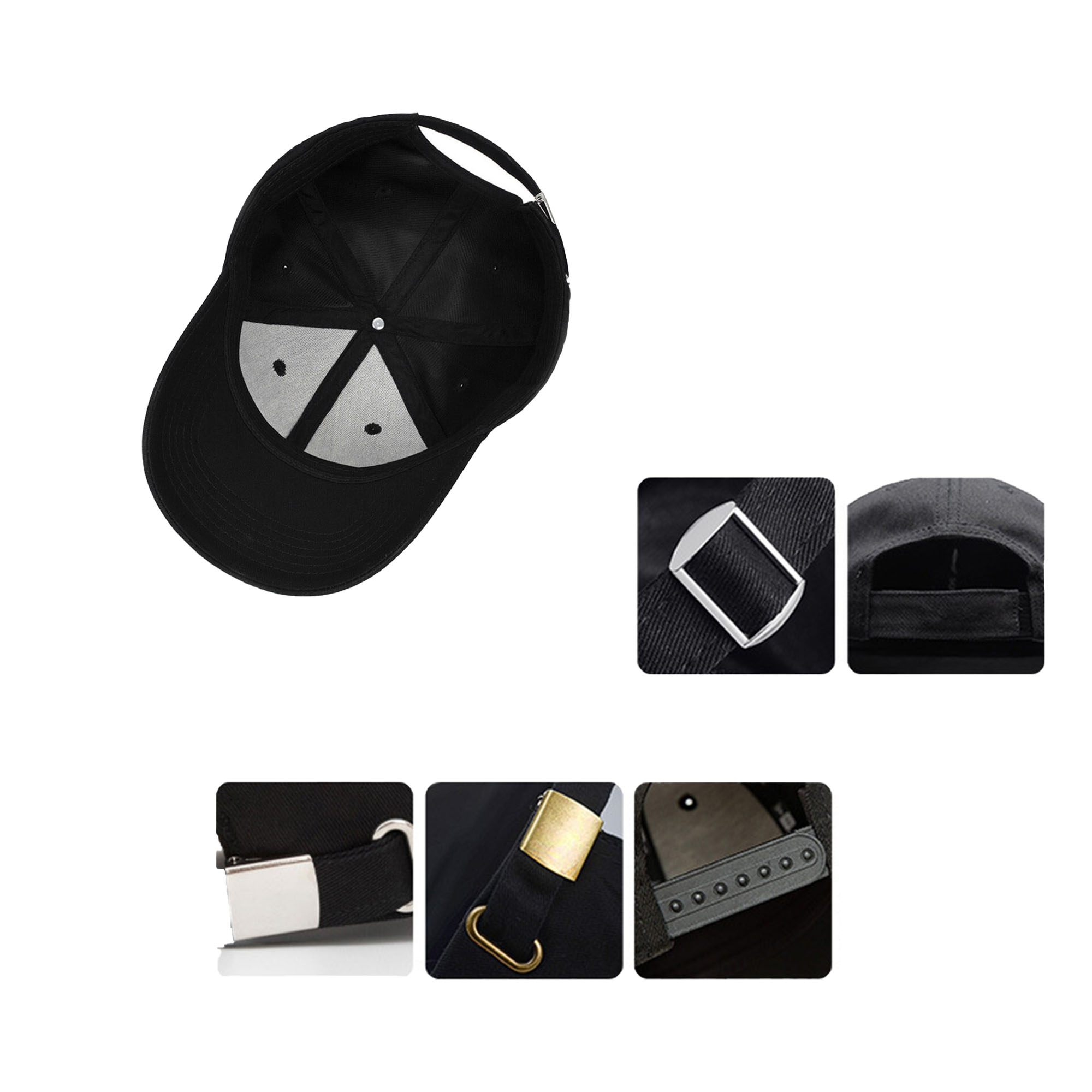 Modern Embroidery Curved Visor Cap 2