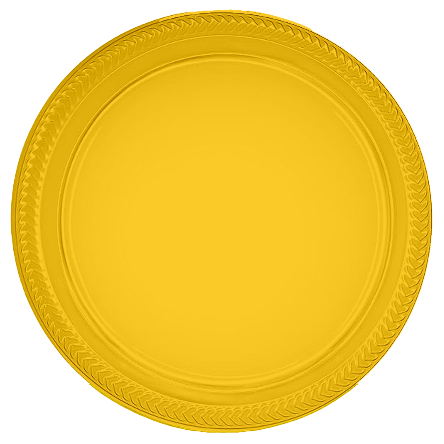 7" Colorware Plastic Plate 34