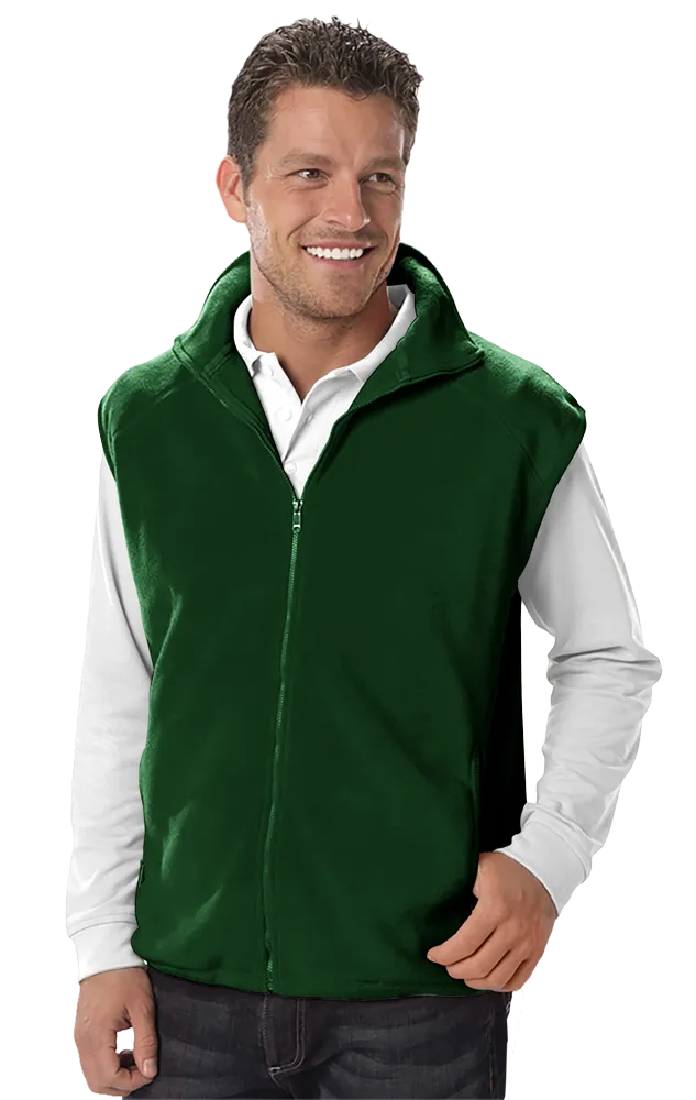 Adult Micro Fleece Zip Front Vest 70